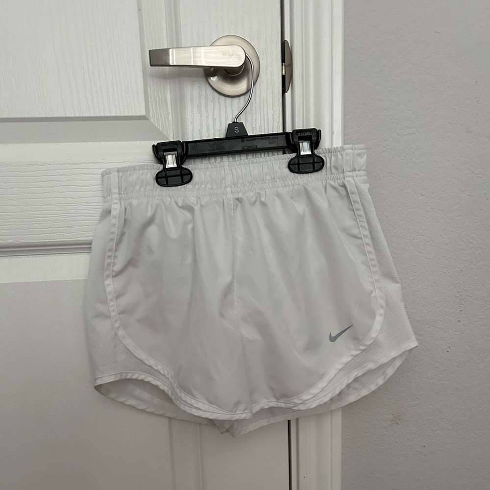 Nike Dri-Fit white shorts